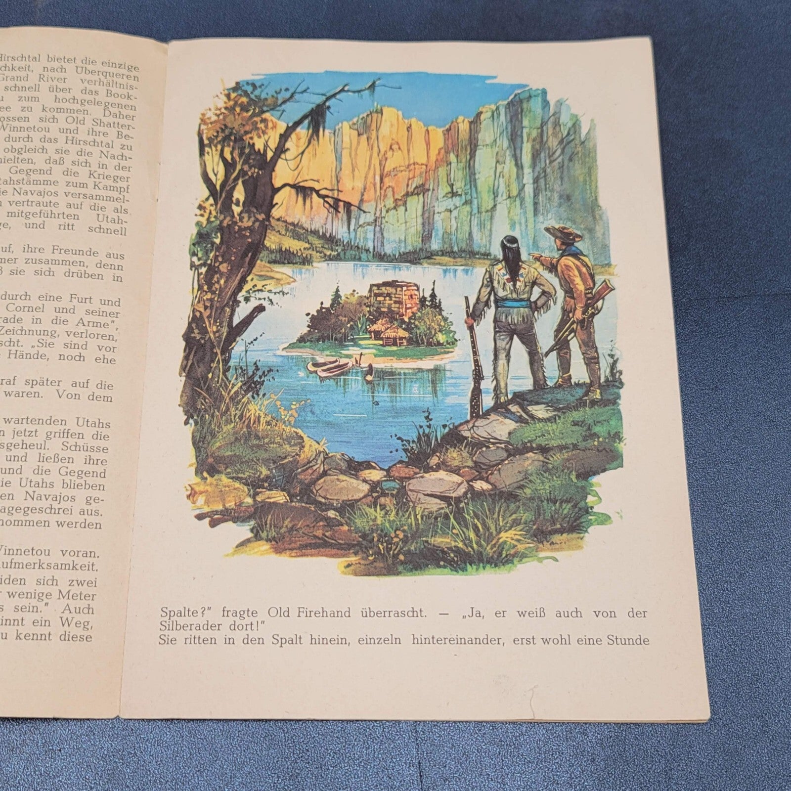 The Treasure Of Silver Lake by Karl May in Germany Condensed 6 pages Illustrated