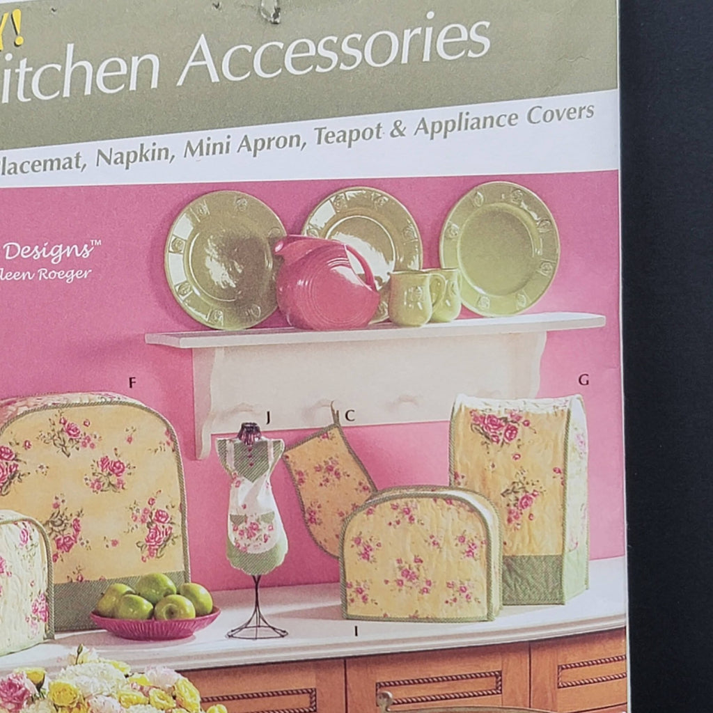 KITCHEN ACCESSORIES Patterns MITT Placemat MINI APRON Teapot Appliance COVERS