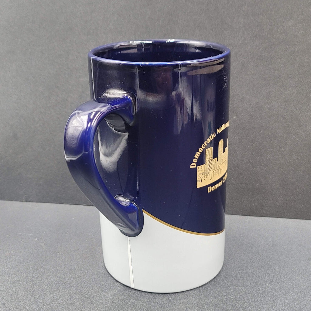 Democratic National Convention Denver 2008 Coffee Mug Blue Gray
