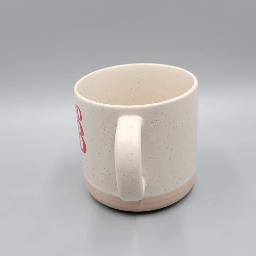 Redhead Club Ceramic Coffee Mug Speckled Beige Tall Tea Cup Collectible