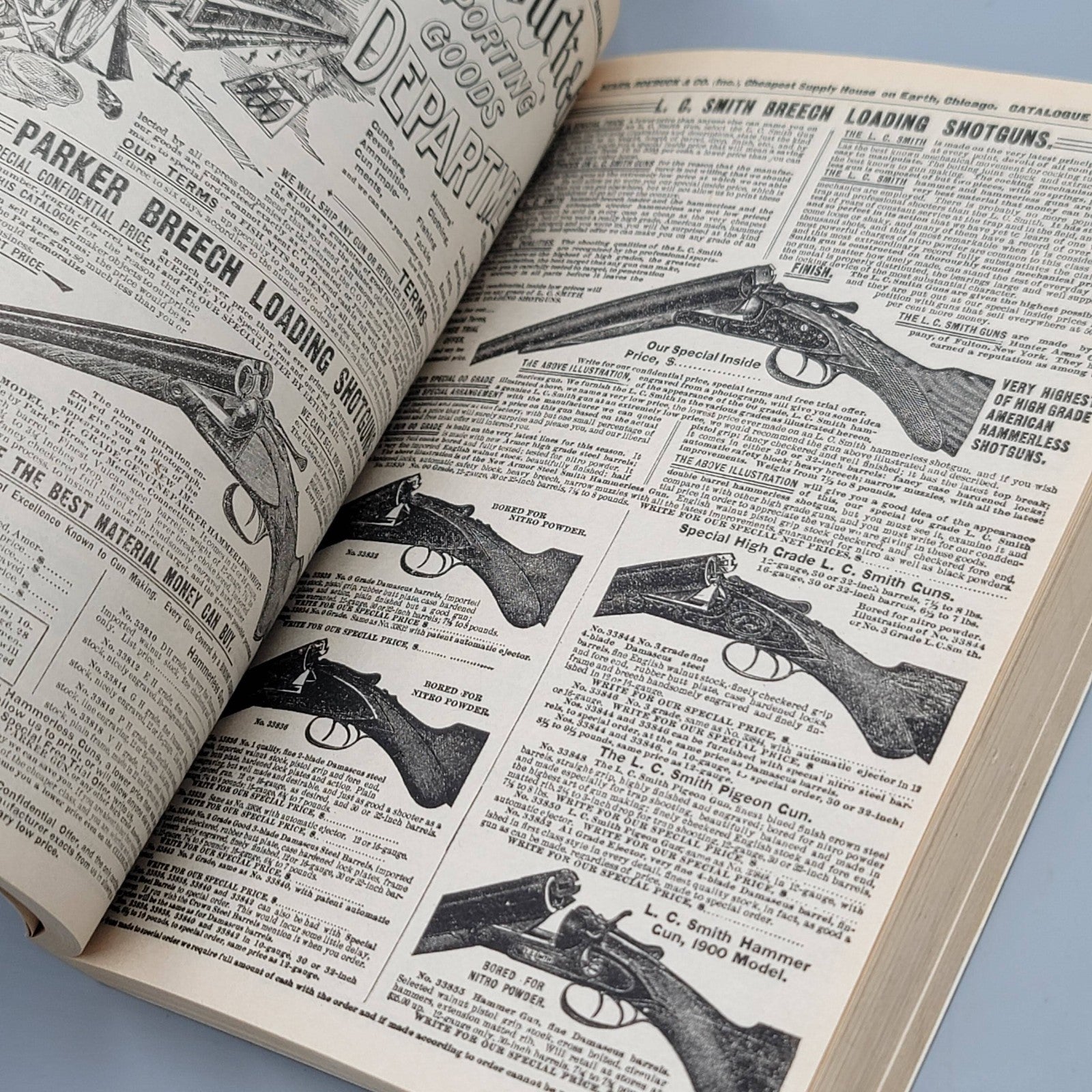 Sears Roebuck And Co Consumers Guide Fall 1900 Catalog Chicago IL Reproduction