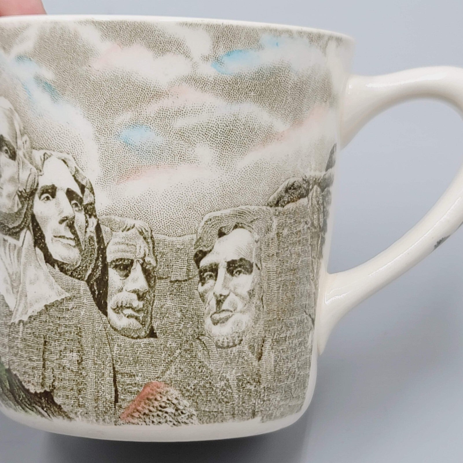 Johnson Brothers Mt Rushmore Mug Black Hills Sunset Supply South Dakota England