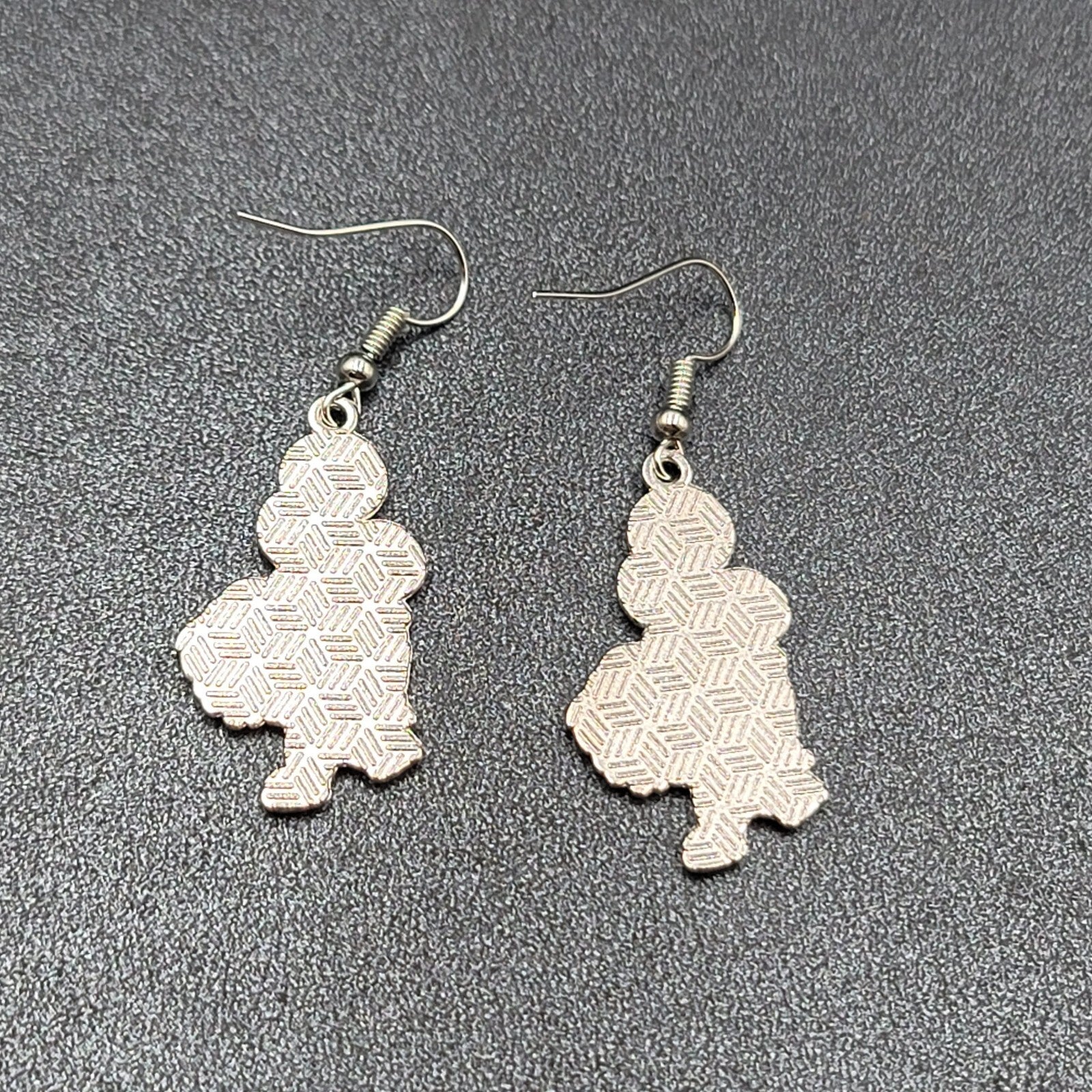 Pennywise Clown Pierced Earrings Enamel IT Horror Movie Dangle 1.25" FS