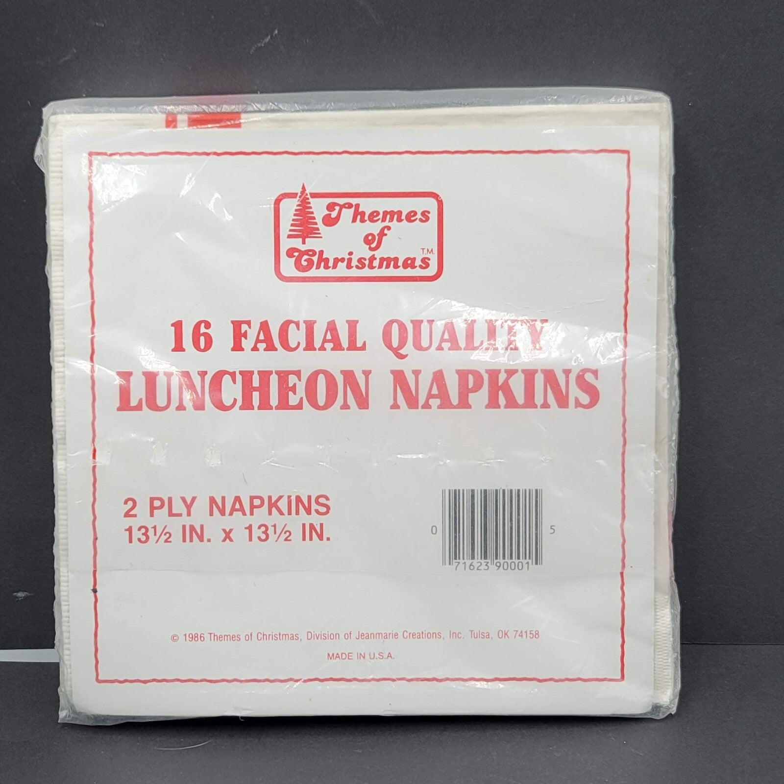 Vintage Christmas Cocktail Napkins Sealed Contempo Themes of Christmas 36 total