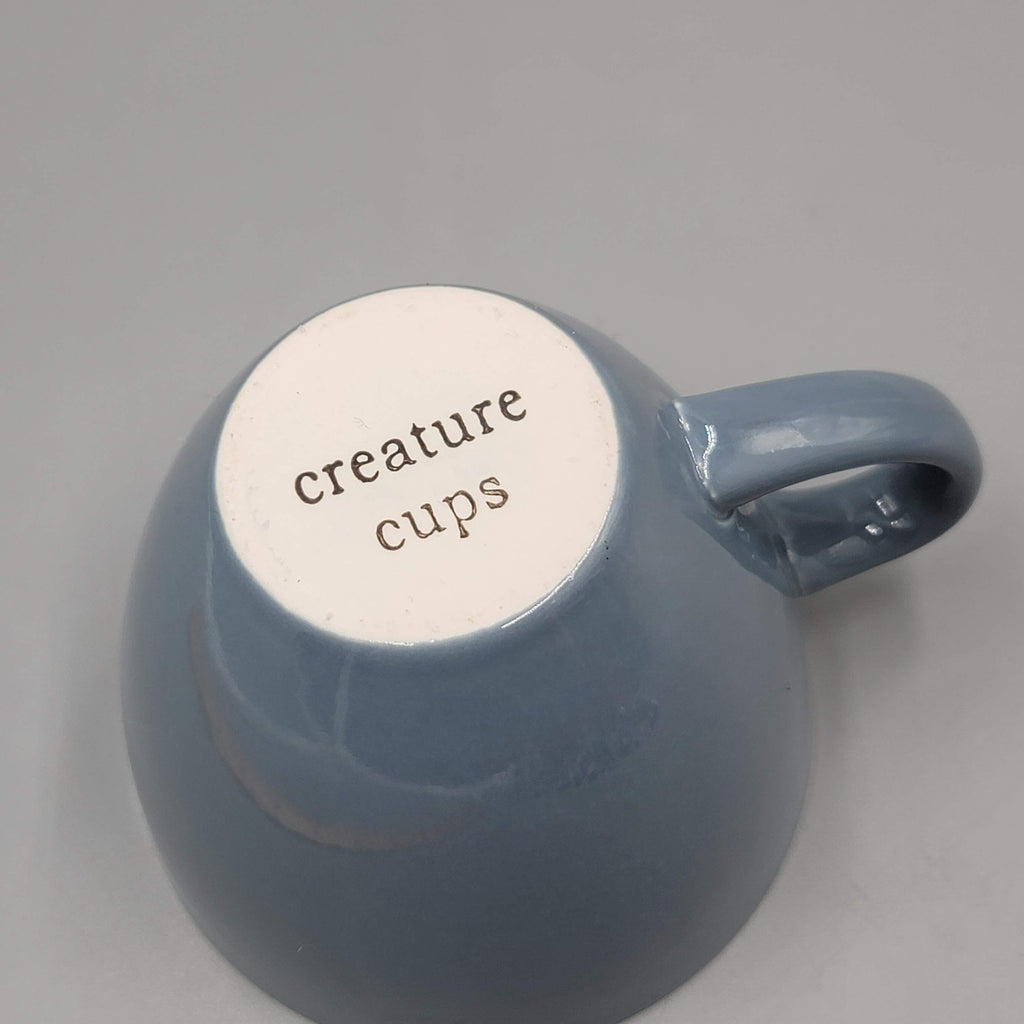 Creature Cups Featuring Walrus Ceramic Coffee Mug Cup Blue/Gray