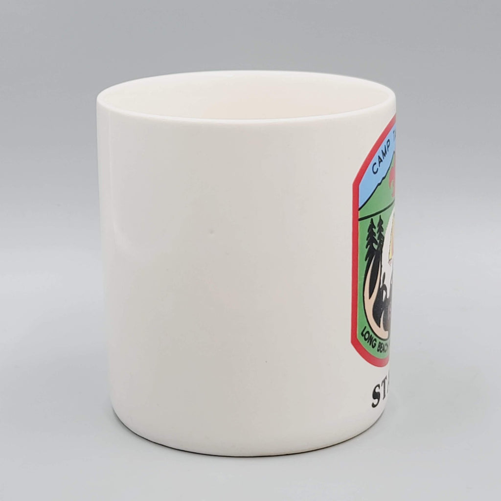 Vintage Boy Scout Camp Tahquitz Coffee Mug Staff 1991 Long Beach