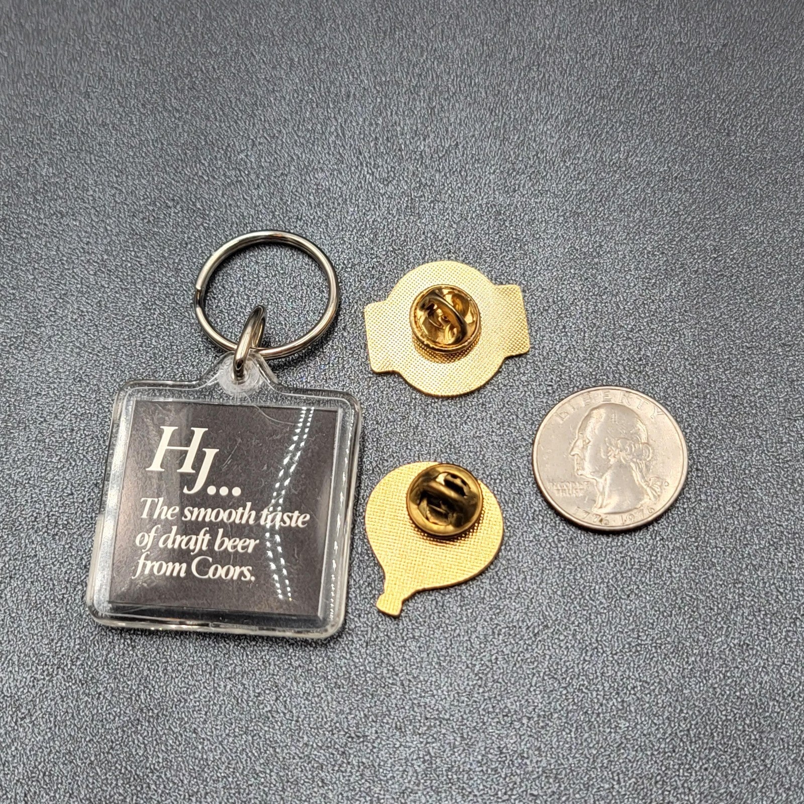 Herman Josephs By Coors Pin Special Premium Beer Pinback Lapel Hat Keychain Lot