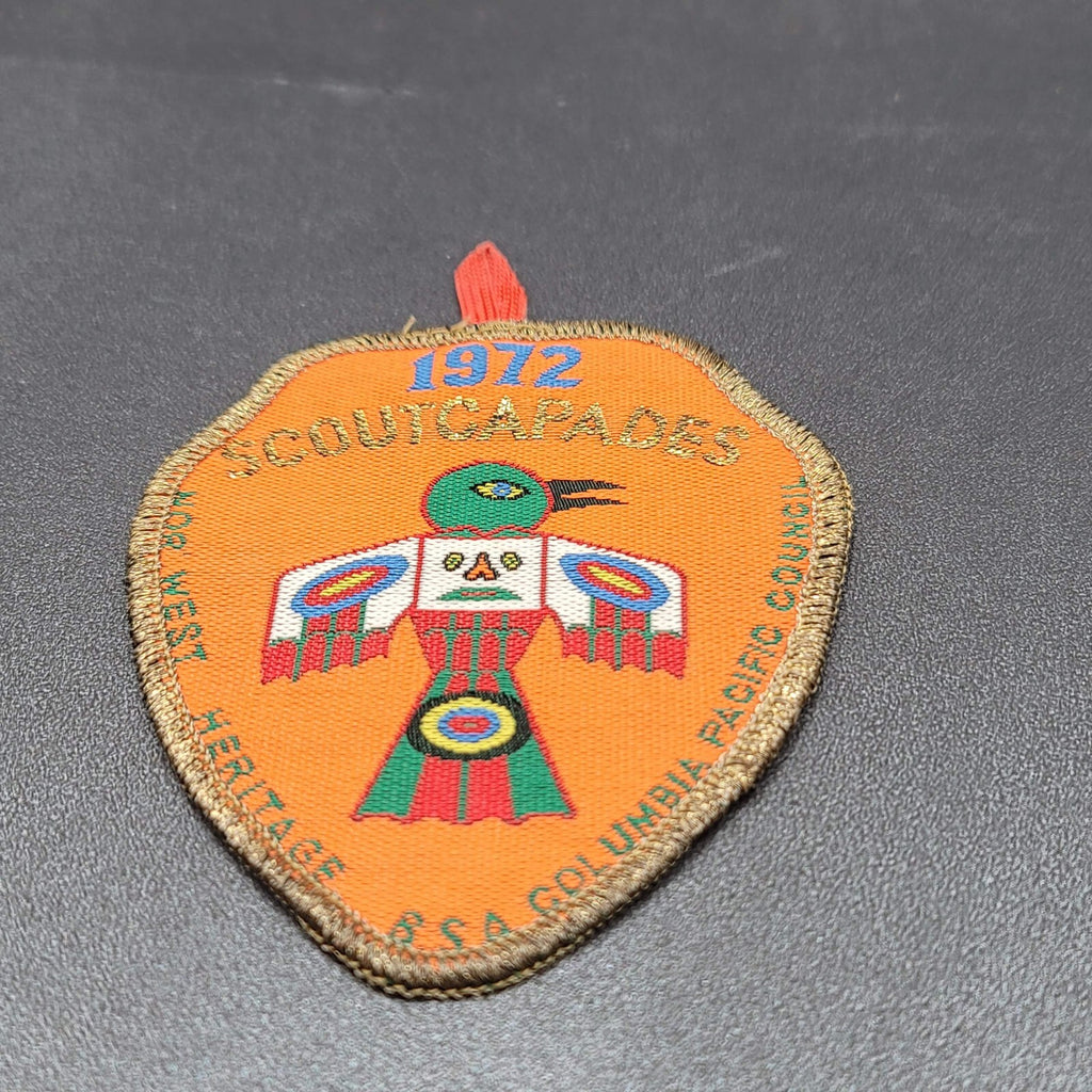 Vintage 1972 Columbia Pacific Council Scoutcapades Boy Scout BSA Camp Patch 3.5"
