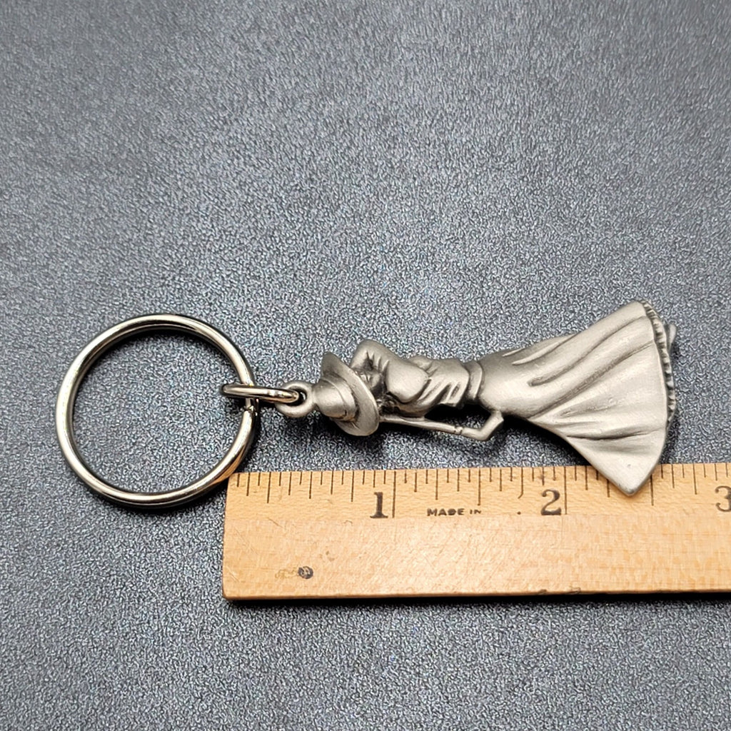 Golf Lady Key Chain by FORT woman golfer charm 