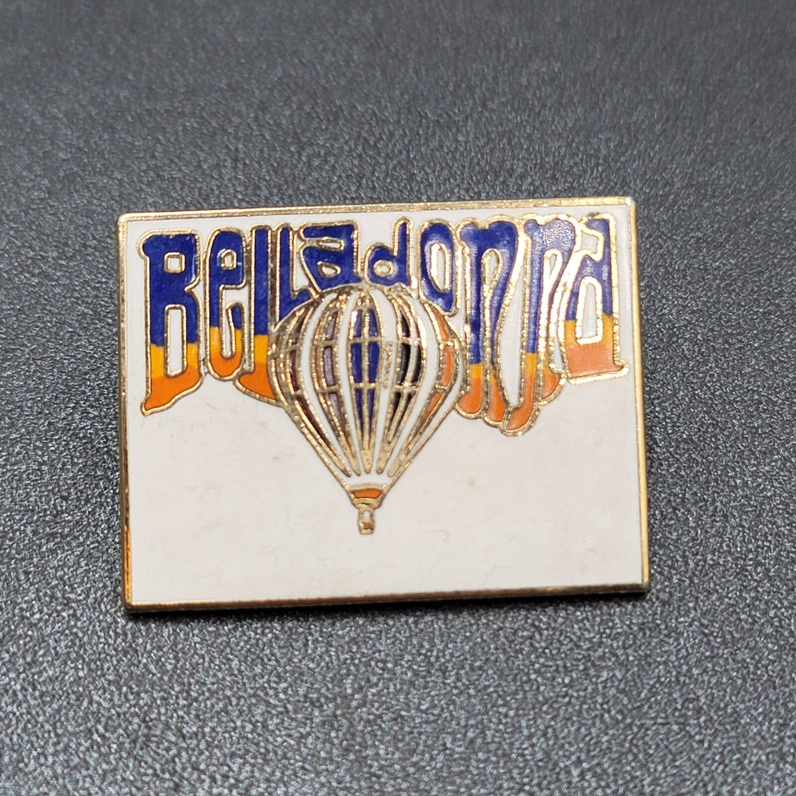 Vintage Bella Donna Hot Air Balloon Enamel Cloisonne