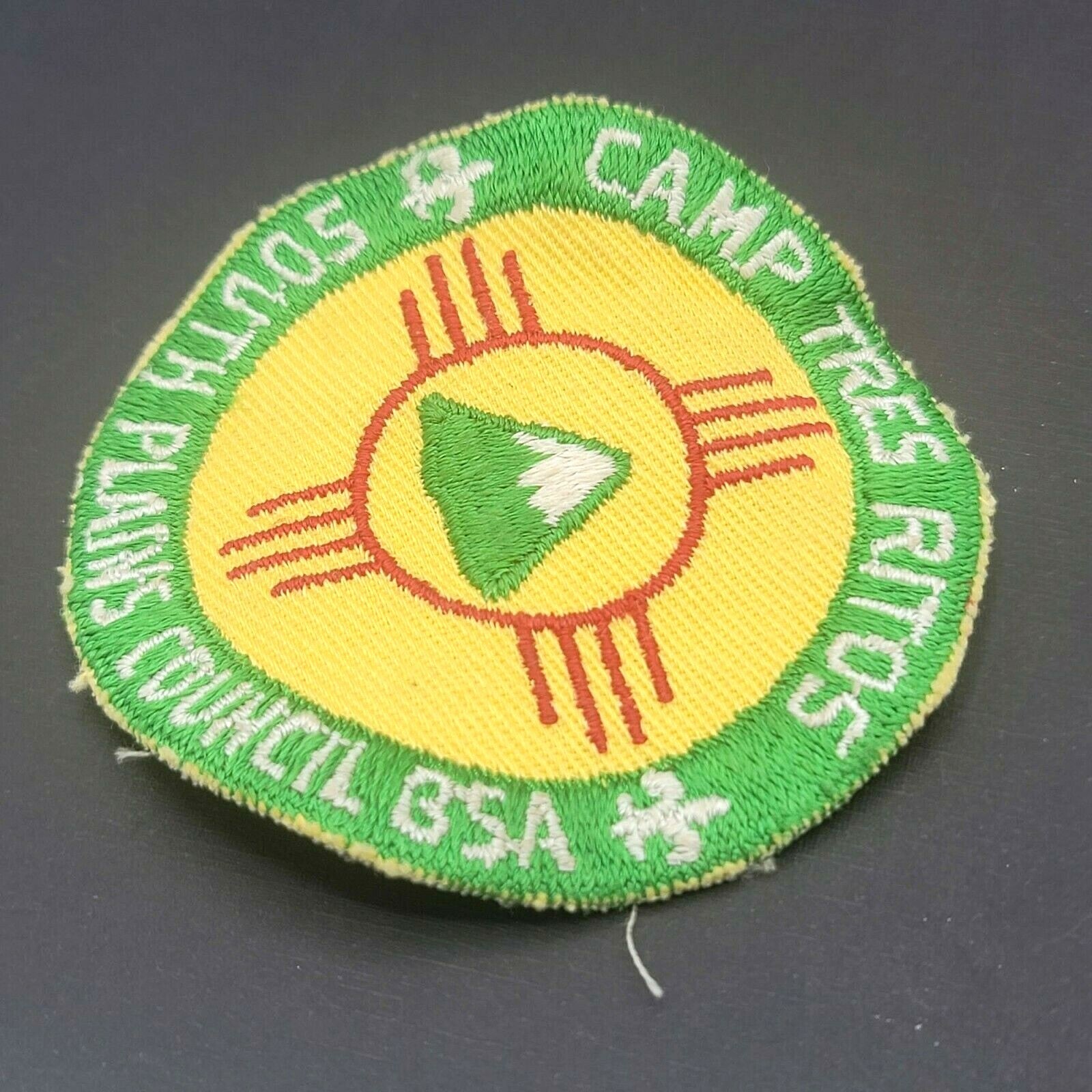 South Plains Council Camp Tres Ritos Boy Scout BSA Patch 2 7/8"