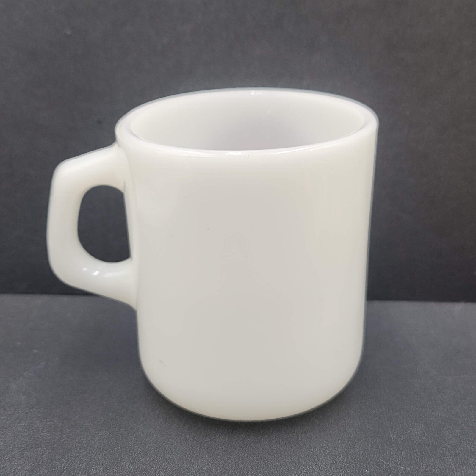 Vintage Westminster Fire Department Coffee Mug Galaxy Milk Glass 1984