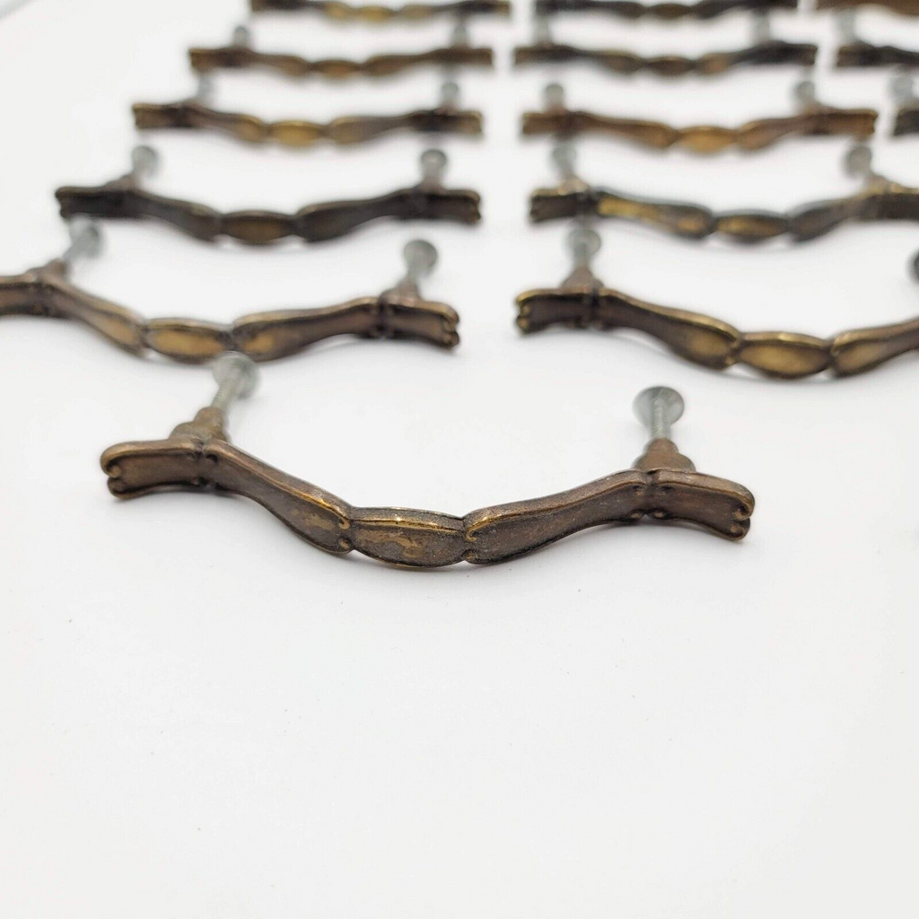 Vintage Lot of 17 Drawer Handles Cabinet Pull Allison 3" Salvage Hardware