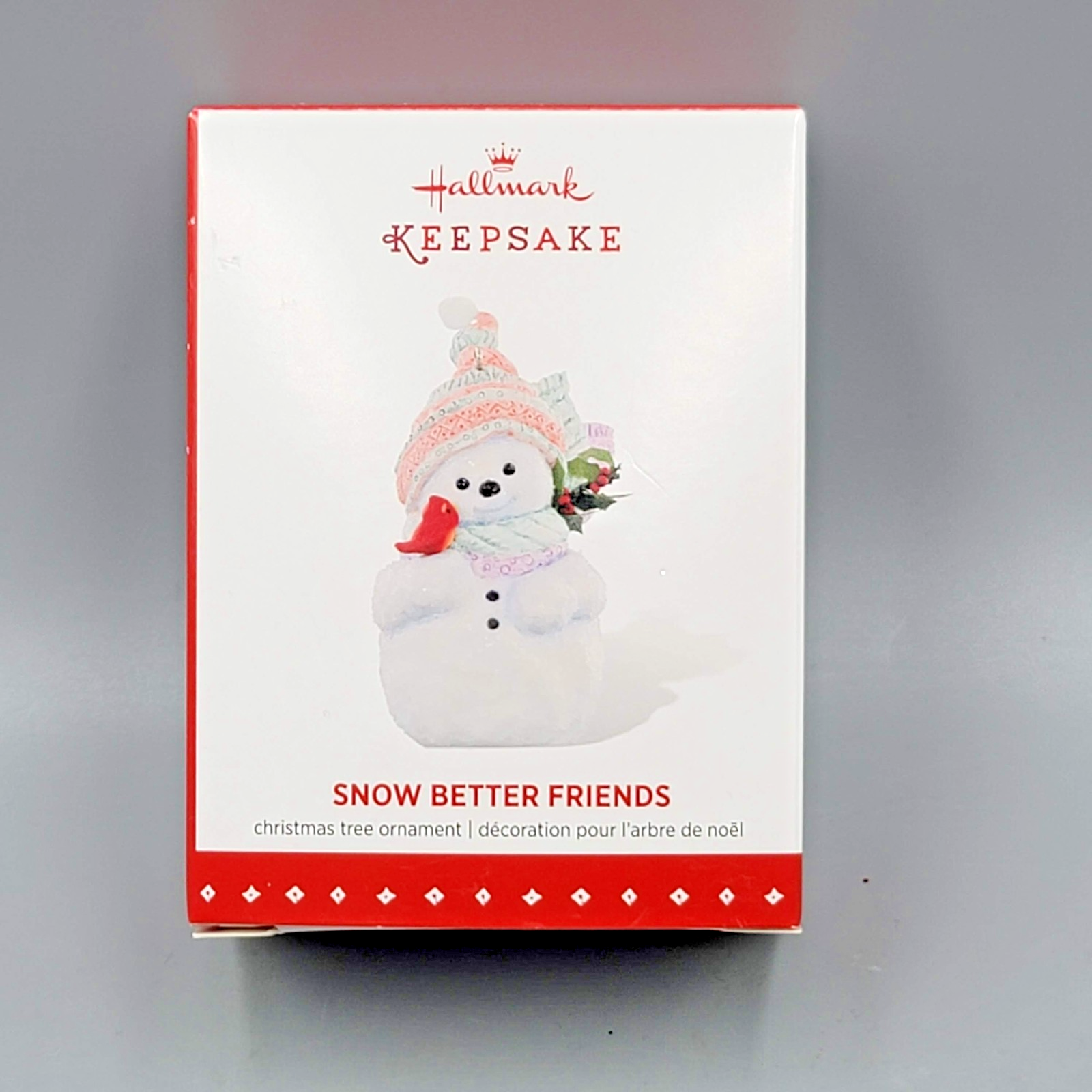 2015 Hallmark Keepsake Christmas Ornament Snow Better Friends Snowman