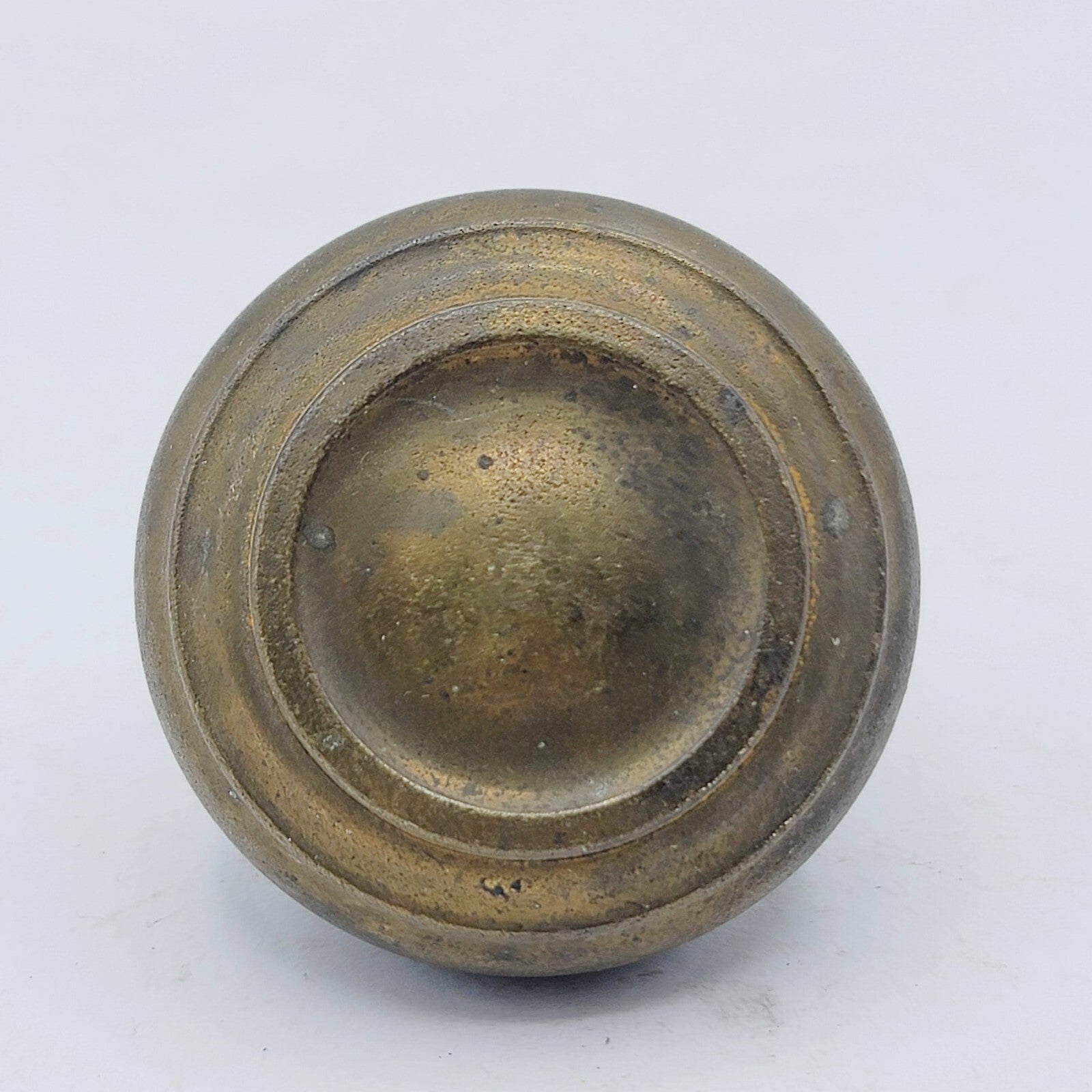 Single Vintage Cast Iron Door Knob Reclaimed Salvage 2.25"  D41