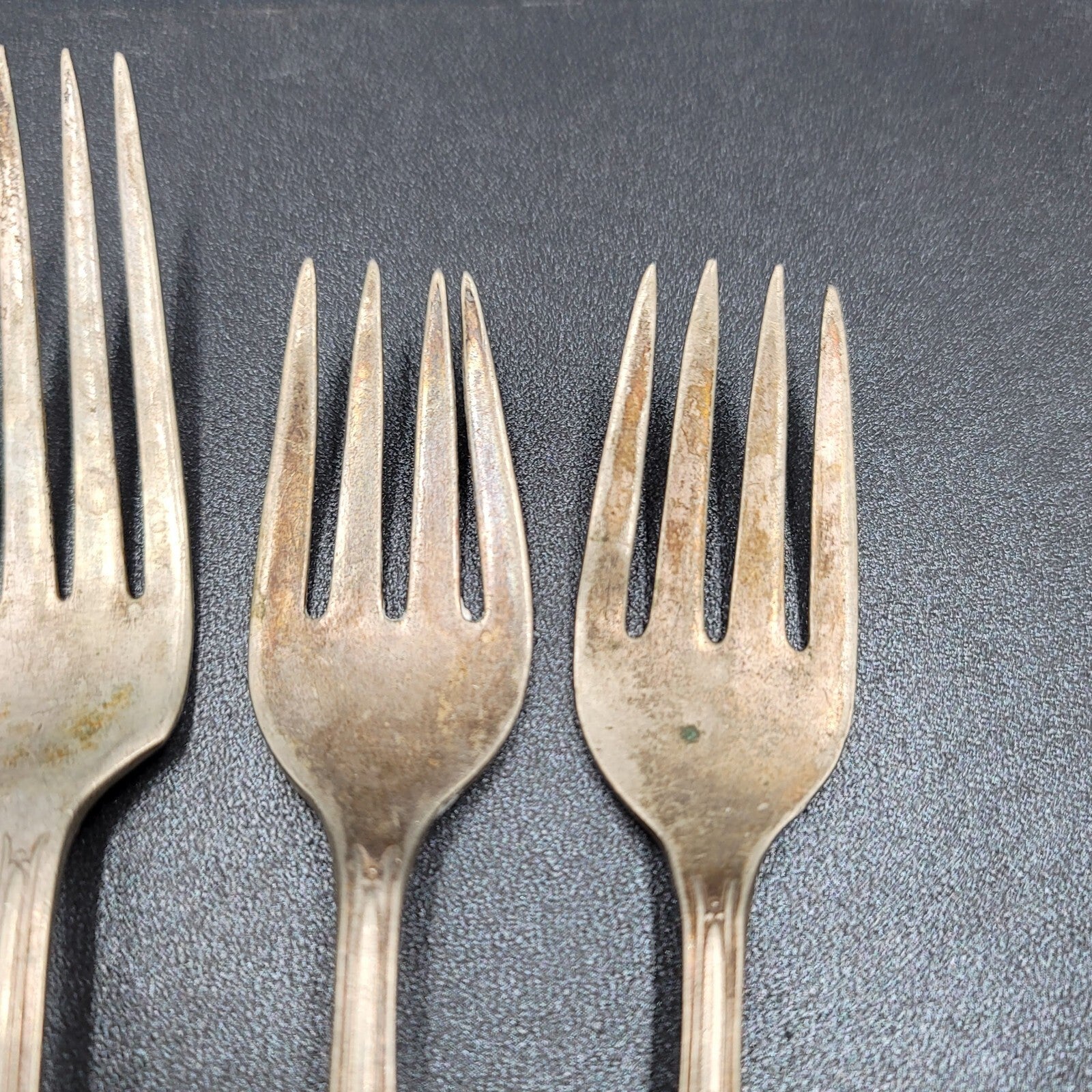 Vintage Lady Betty Silver plate Forks Lot of 5