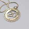 Vintage 1983 20 Years Mary Kay Cosmetics Necklace Estate Costume Jewelry 18"