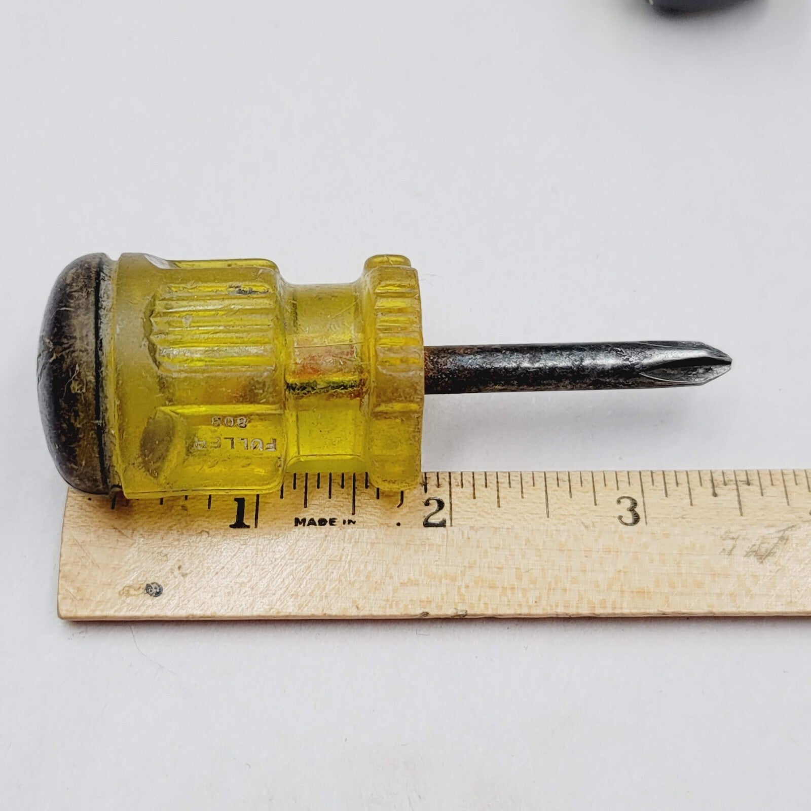2PCS Short Stubby Phillips and Flat Head Mini Short Screwdriver Lot Fuller