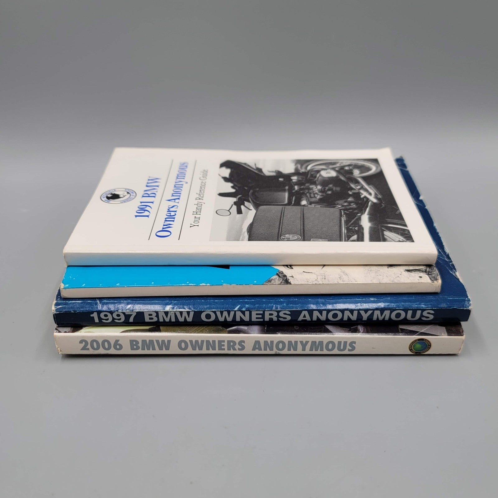 Vintage BMW Owners Anonymous Book Lot 1990 1991 1997 2006