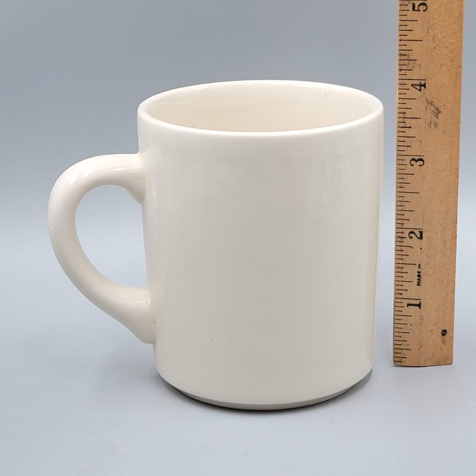 Vintage #1 Salesman Coffee Mug Cup White Red Black Ceramic Made in England