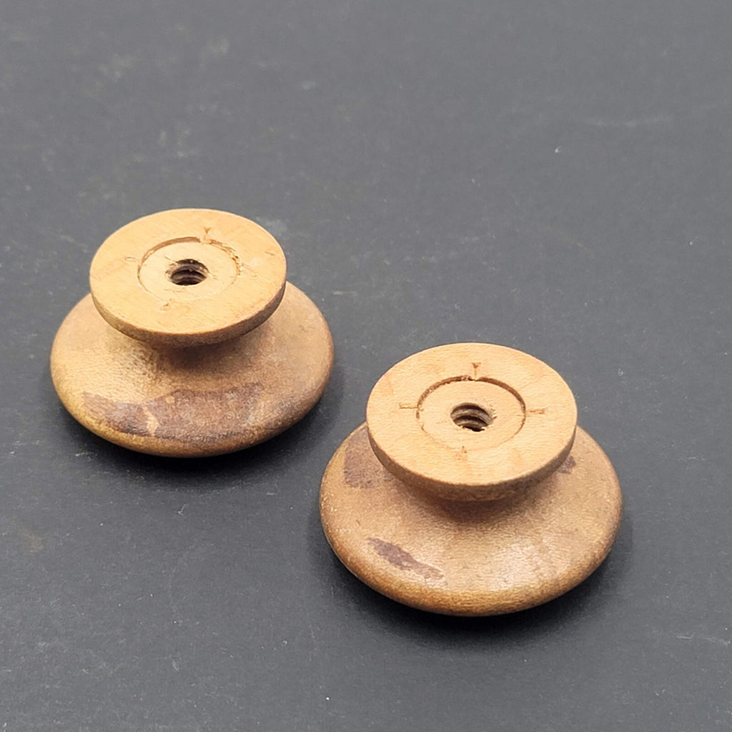 Lot of 2 Wood Cabinets Drawers Doors Pulls 1.5” Salvage Hardware