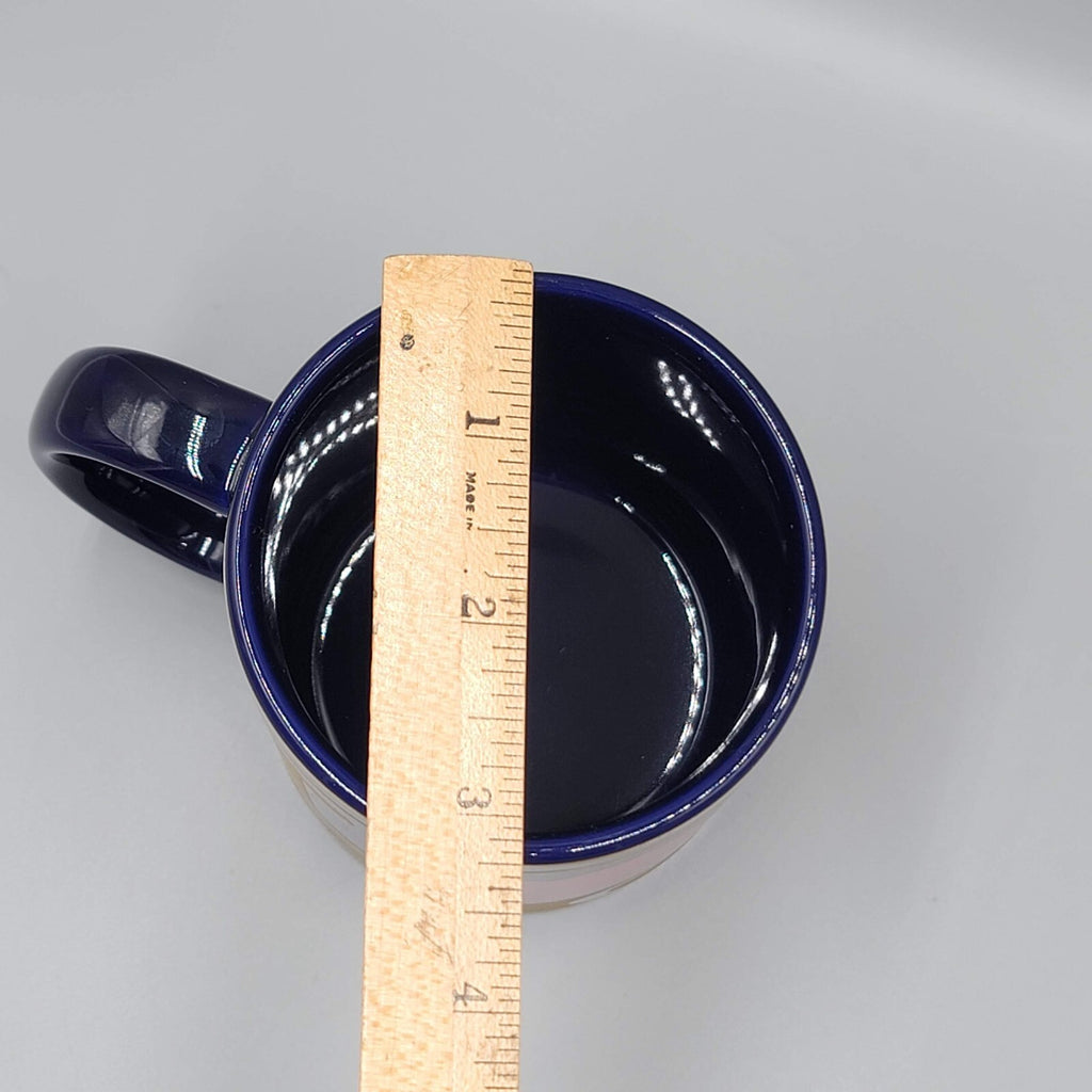 I Love NY I Heart NY New York Dark Blue Ceramic Coffee Mug 2000 Millenia