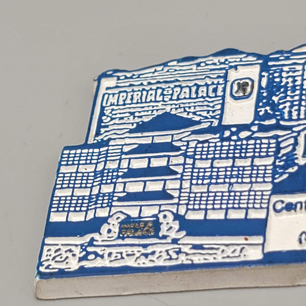 Vintage Imperial Palace Las Vegas Rubber Magnet Souvenir