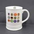 MUST LOVE DOGS Coffee Mug Fringe White Multicolor