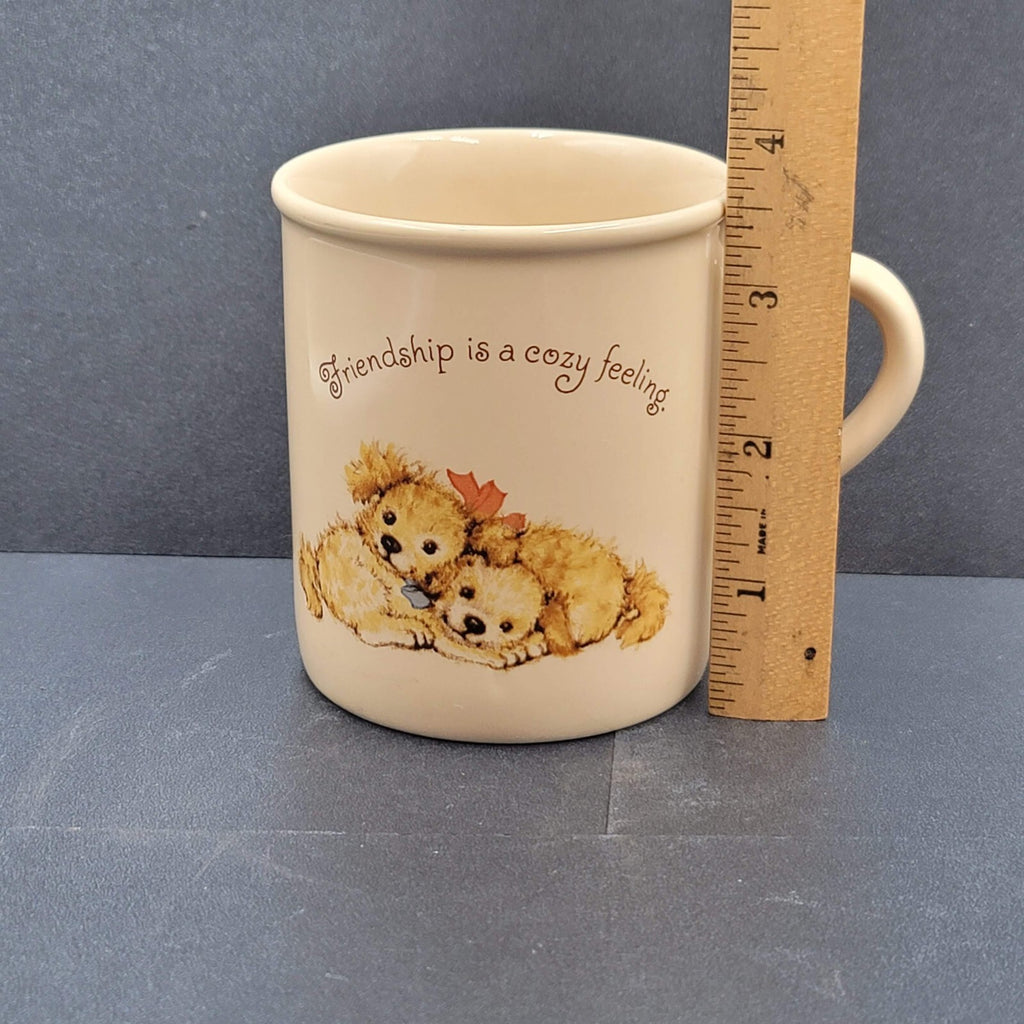 Vintage Hallmark Mug Mates Coffee Mug Puppy Dog Youve Got a Friend CUTE