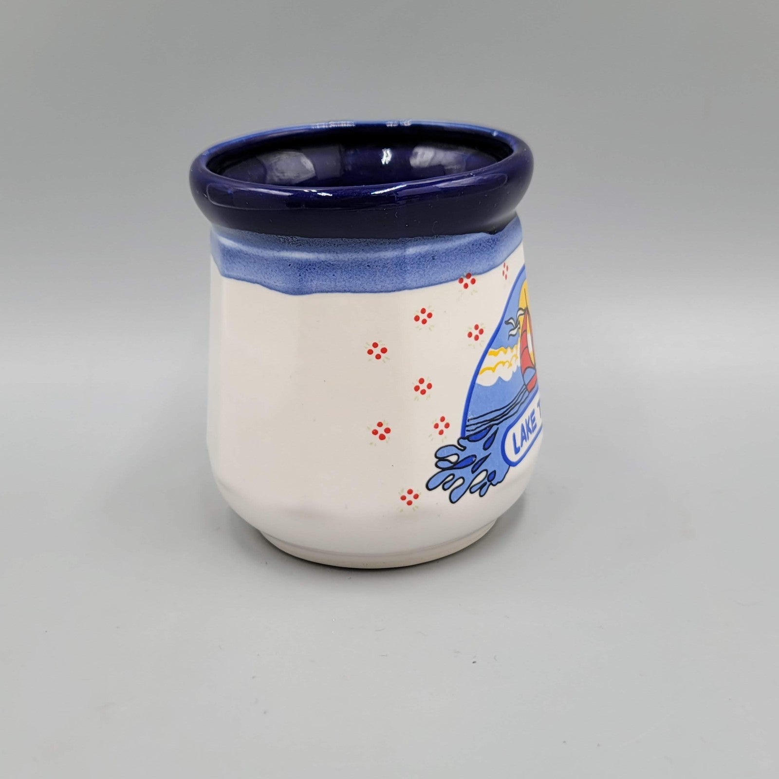 Vintage Lake Tahoe Coffee Mug Ceramic Souvenir Taiwan