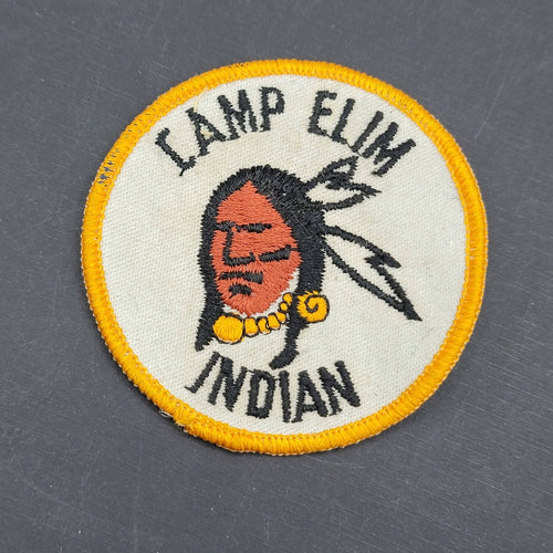 Boy Scout Camp Camp Elim Indian Patch 3"