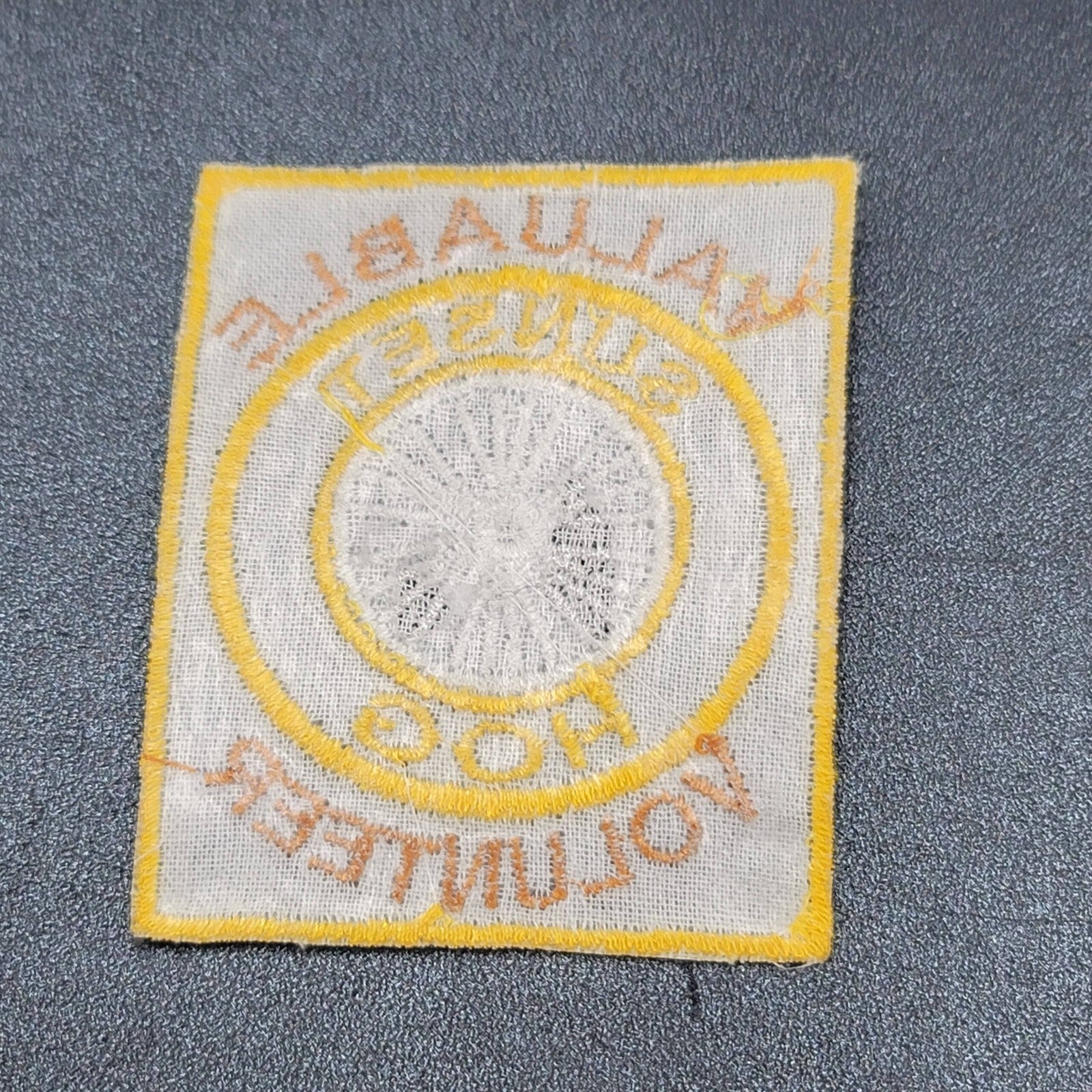 Sunset HOG Harley Davidson Valuable Volunteer Patch 2.75"x2.25"