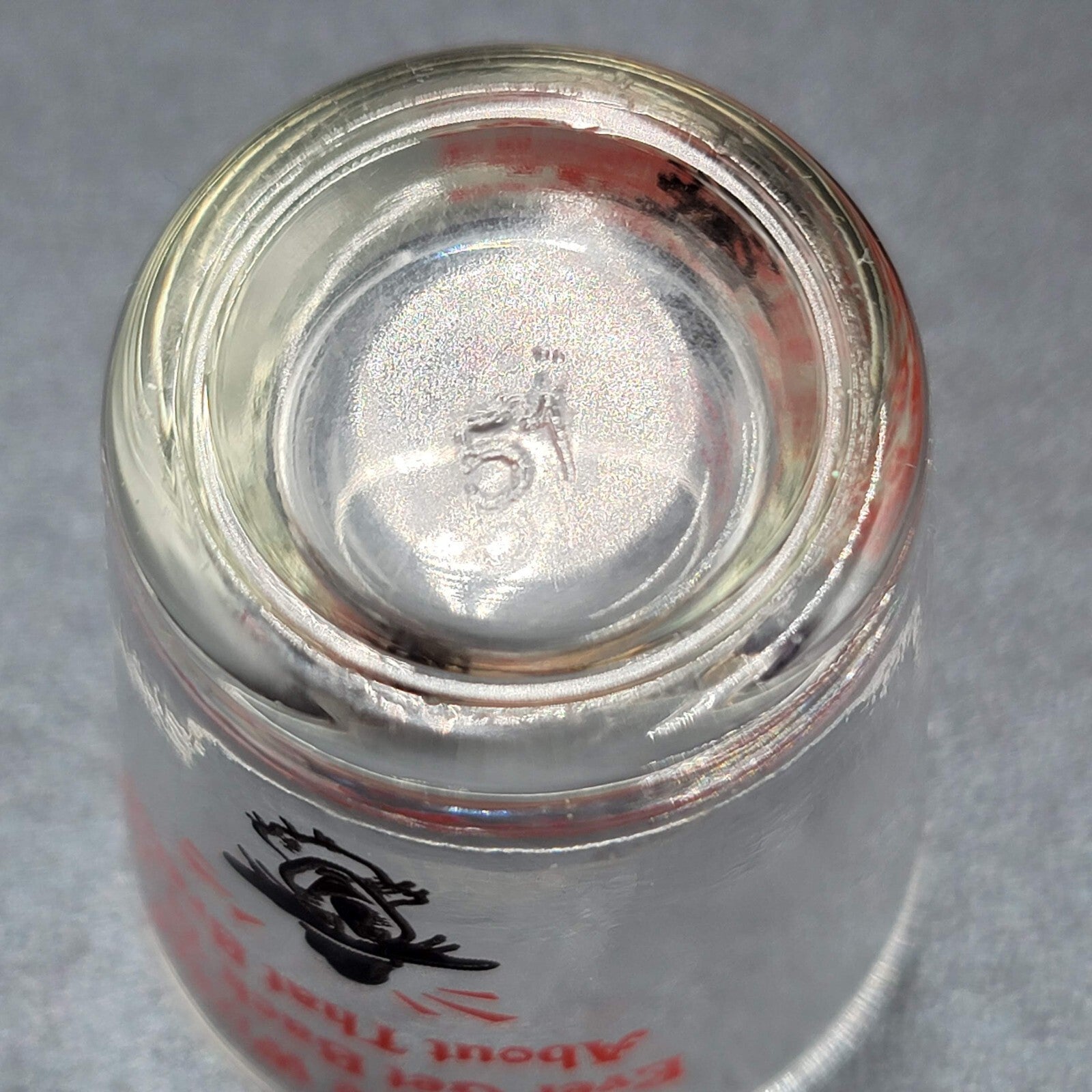 Vtg Wizard of Oz Shot Glass Did the Wizard ever get back to you about that brain