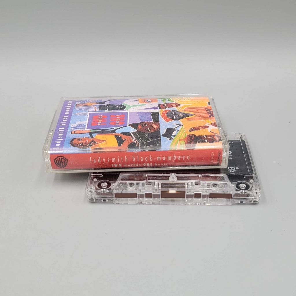 Two Worlds One Heart by Ladysmith Black Mambazo Cassette 1990 Warner