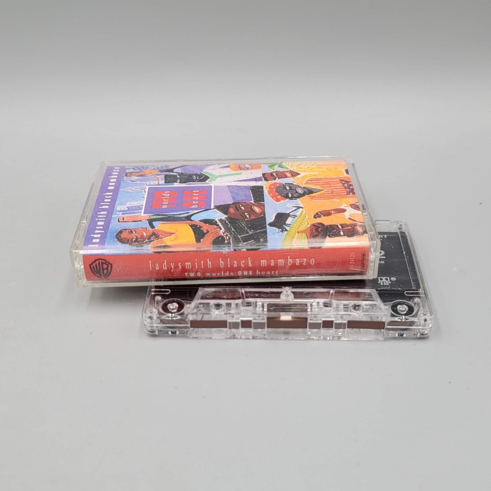 Two Worlds One Heart by Ladysmith Black Mambazo Cassette 1990 Warner