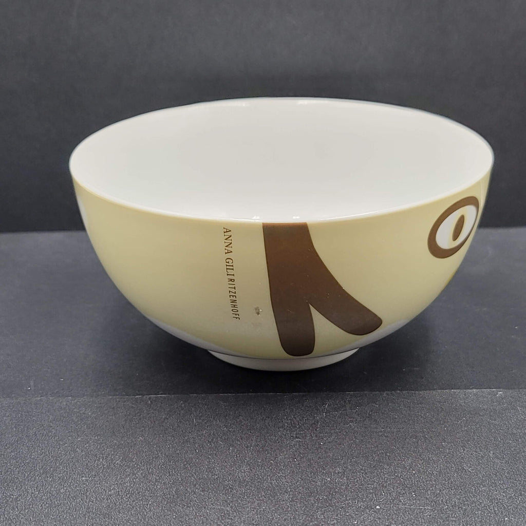 Vintage Ritzenhoff Mon Amour Bowl Designed By Anna Gili CAT 5.5" x 2.5"