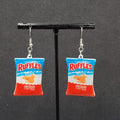 Pierced Earrings Ruffles Cheddar Sour Cream 1.25"