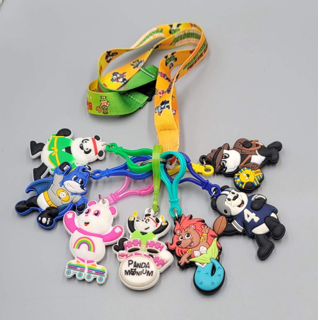 7 Big Kahuna Fundraiser Necklace Charms Clip Ons Collection