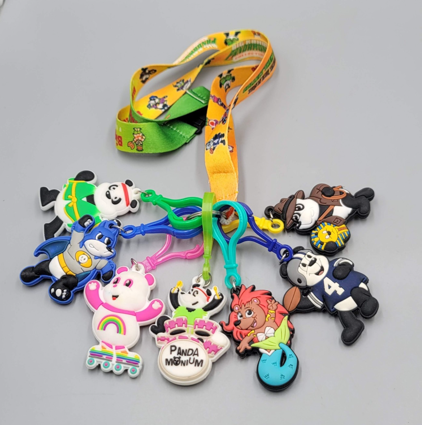 7 Big Kahuna Fundraiser Necklace Charms Clip Ons Collection