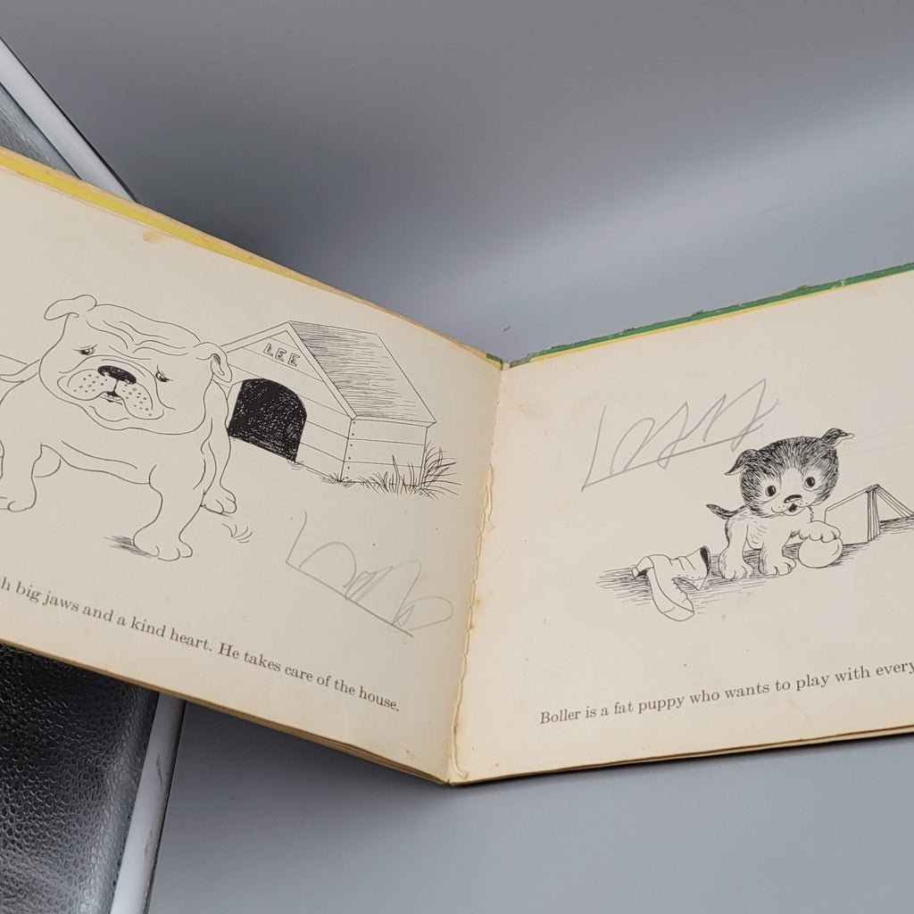 Milly And Her Dogs By Lena Barksdale Antique Children’s Book AS-IS See Photos