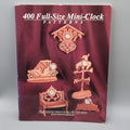 400 Full Size Mini Clock Patterns Book Scroll Saw Longabaugh, Rick