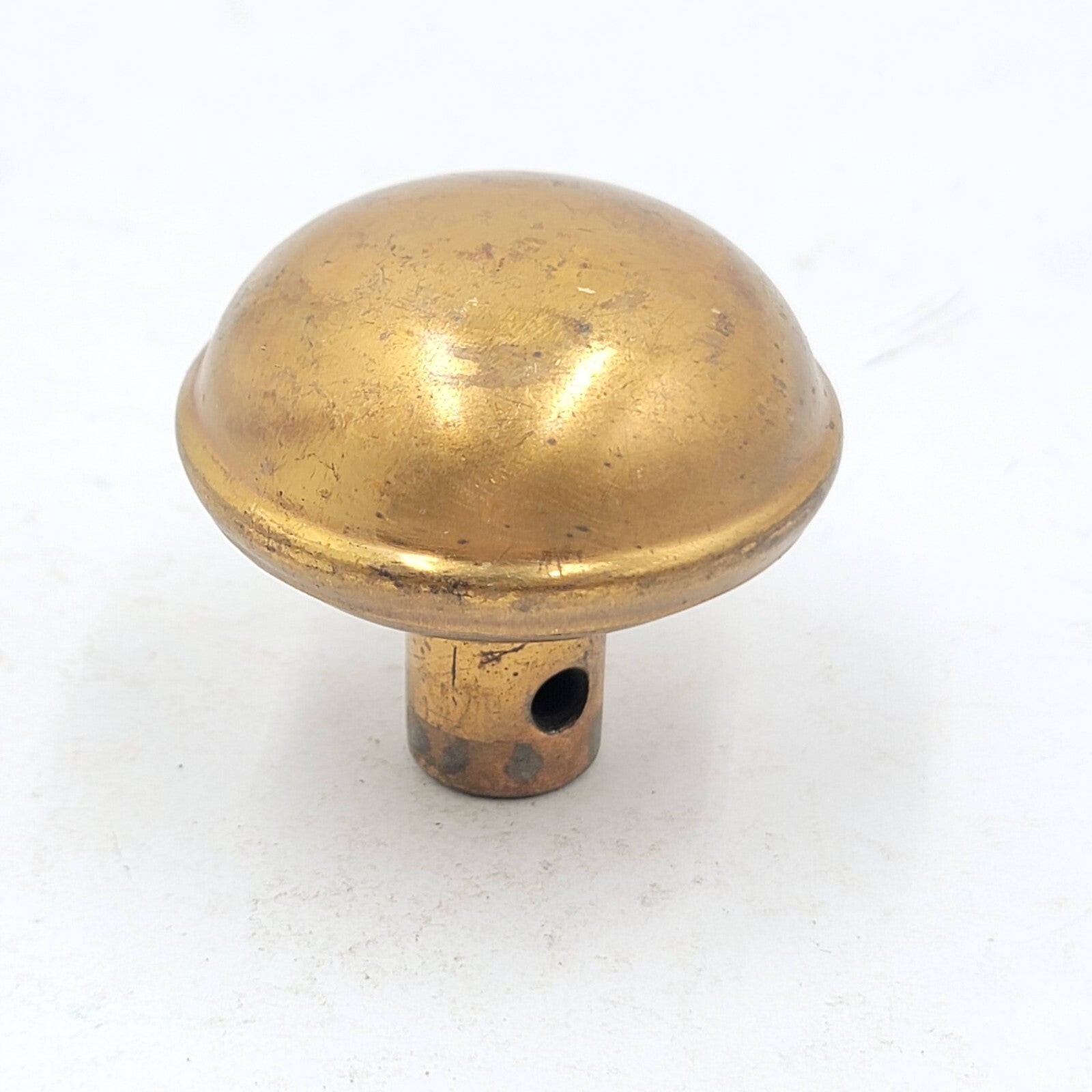 Vintage SINGLE Doorknob Steel Salvage Door Hardware 2.25".  wr126