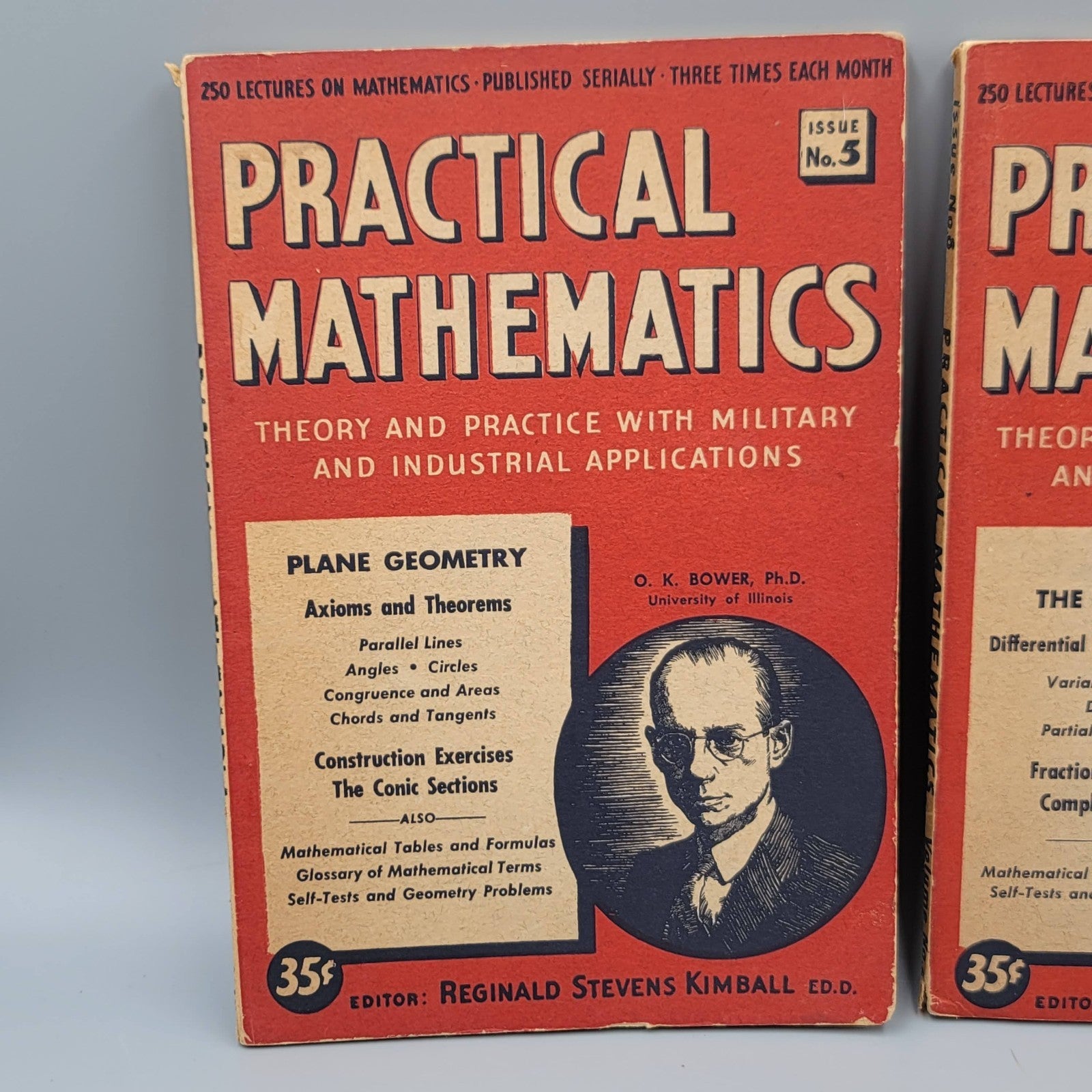 Practical Mathematics Issues Lot of 6 No 5 8 10 11 12 13 Kimball