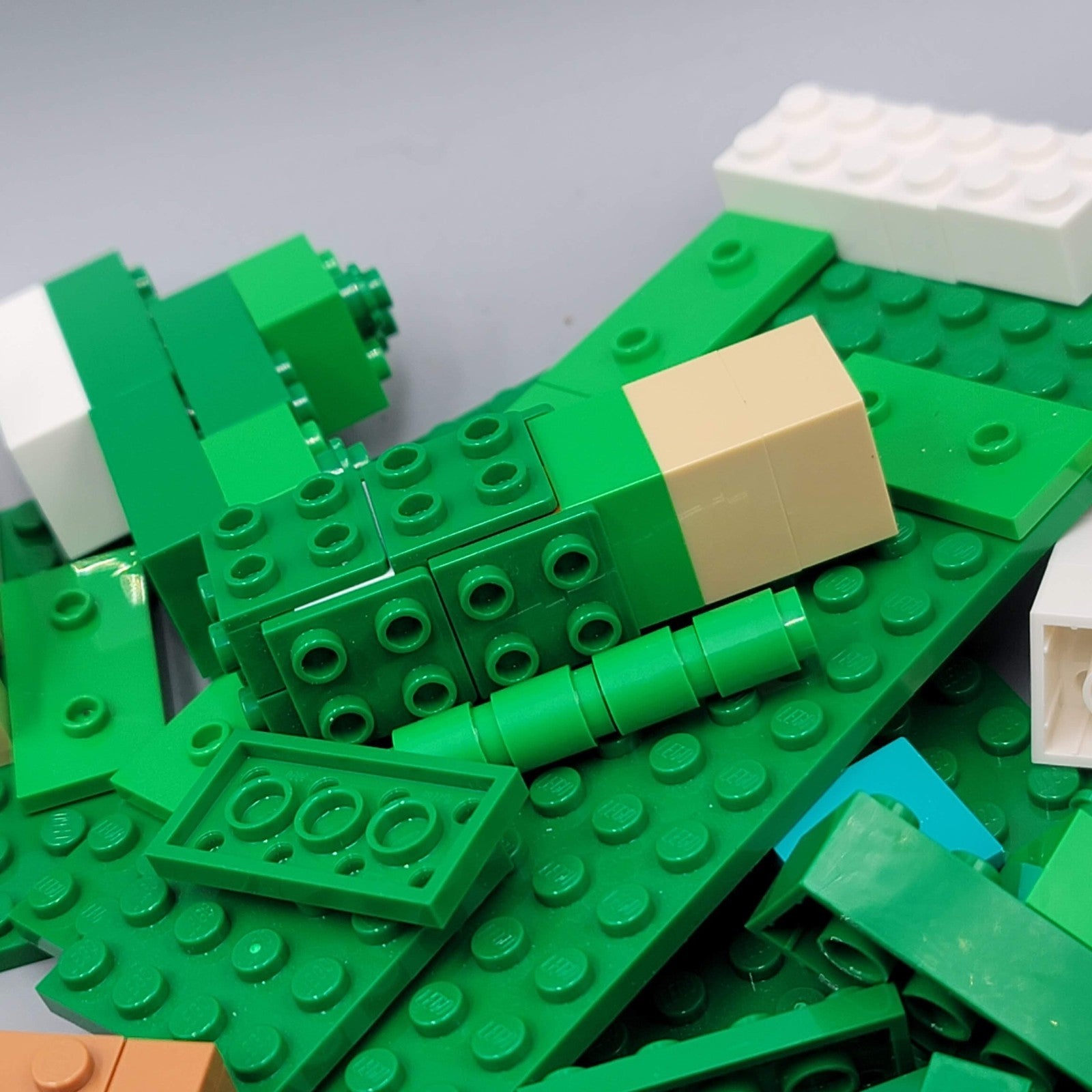 LEGO Loose Brick Lot Over 2.5 Pounds Mostly Minecraft