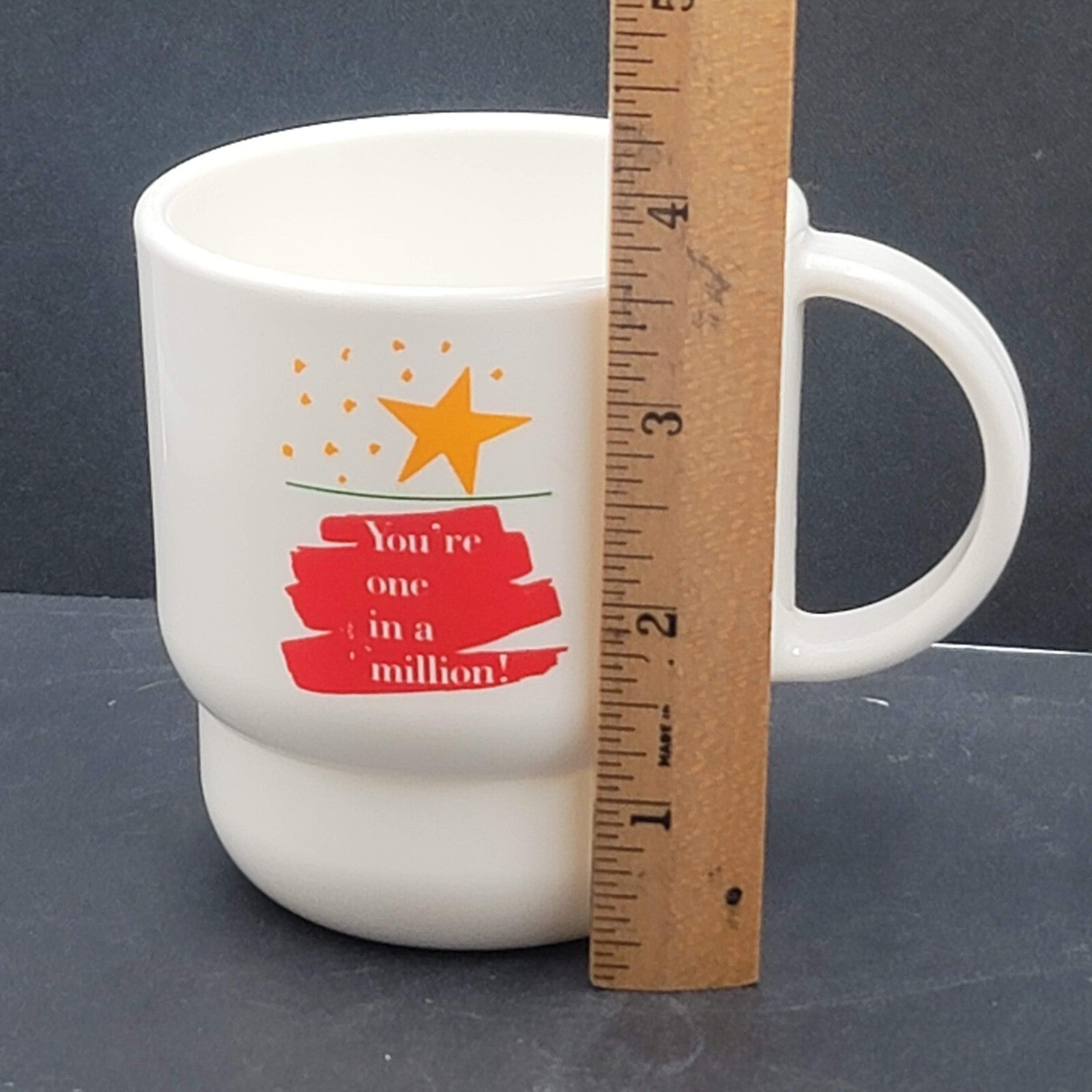 Vintage Tupperware Stackable 10oz Coffee Cup Mug Youre One in a Million
