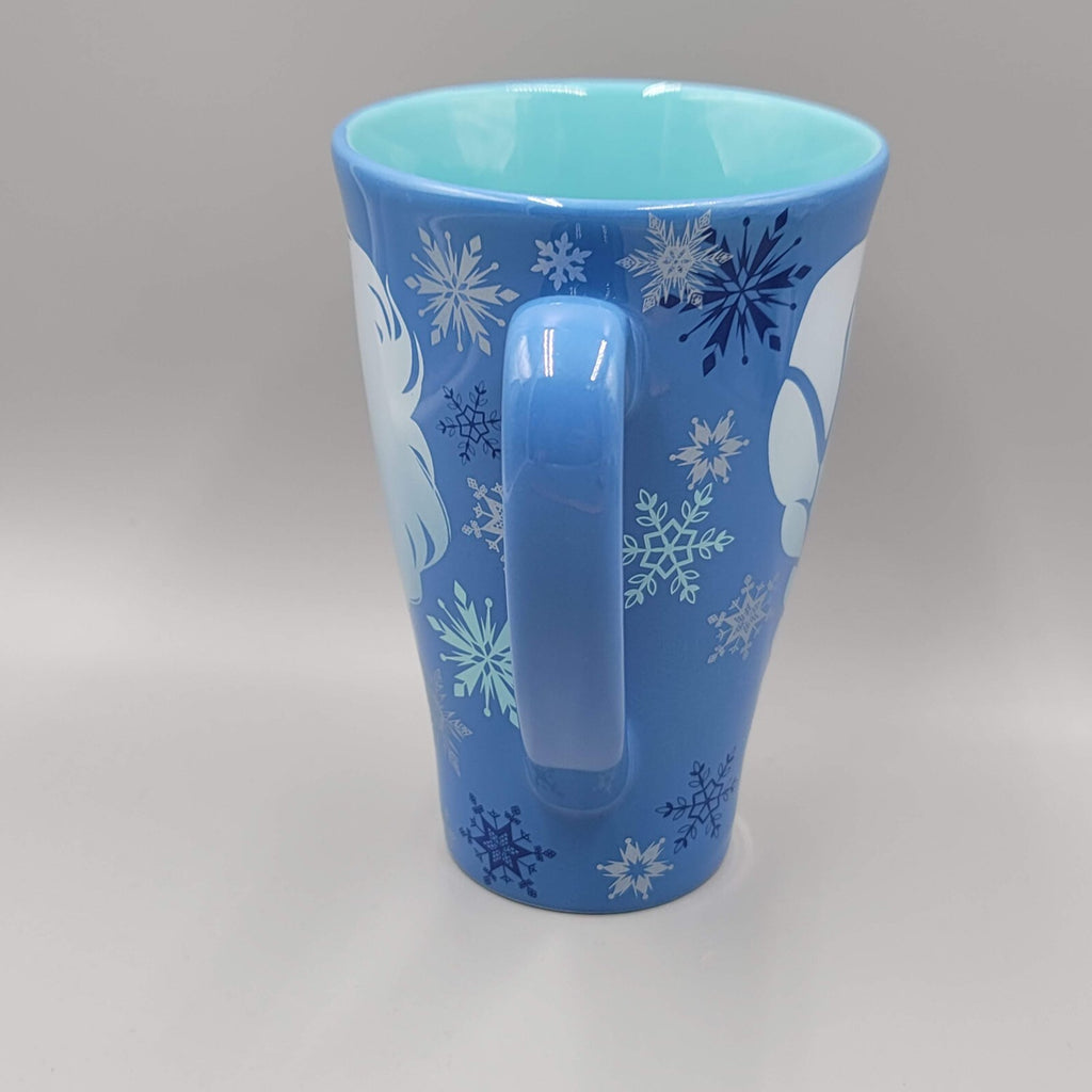 Disney Store Frozen Keep Calm and Let It Go Coffee Mug Blue Elsa
