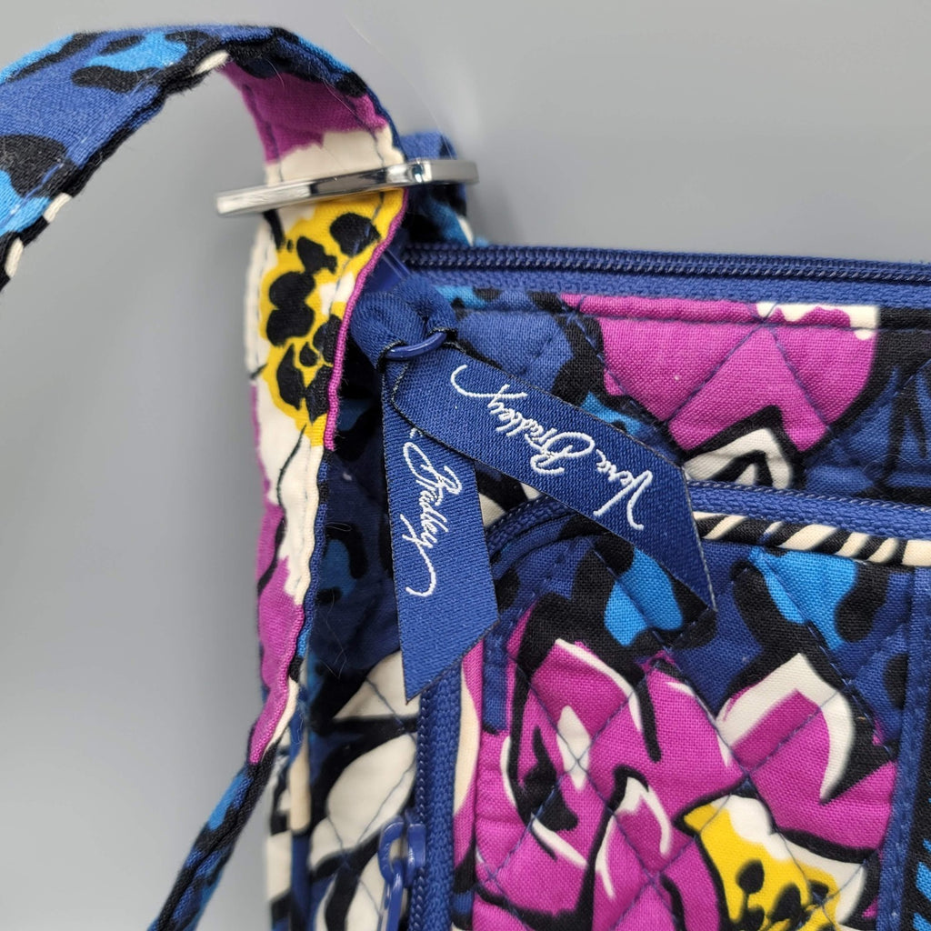 Vera Bradley Hipster Cross body African Violet Retired Pattern Blue Purple