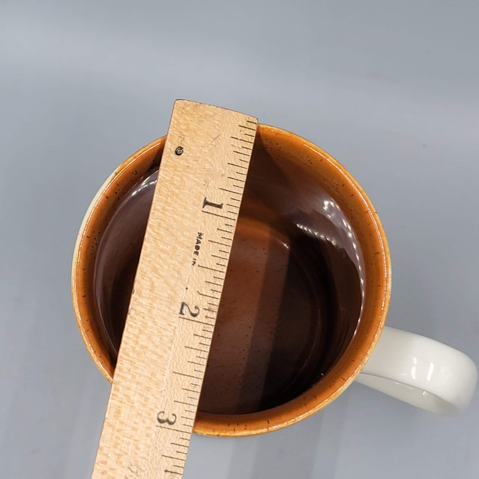 Vintage Tower Bridge Coffee Mug Tea Cup Tan Ceramic