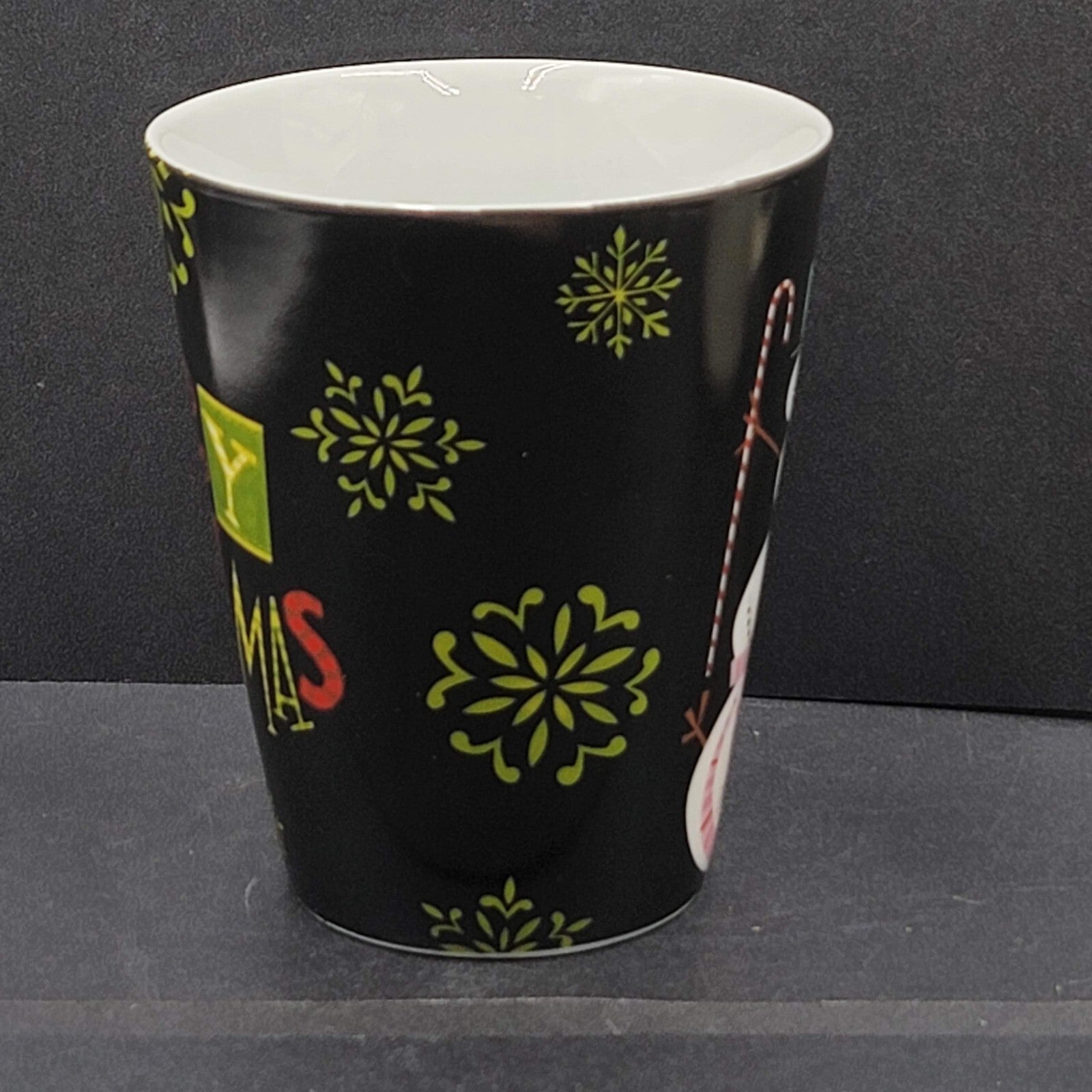 2010 Brother Sister Design Studio Snowman Christmas Mug Merry Christmas