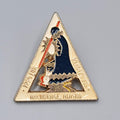 Fur Rendezvous 1994 Enamel Lapel Pin Anchorage Alaska 1.75"